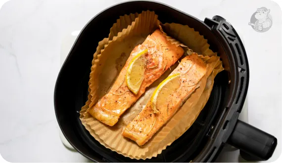 pieczona ryba w air fryer